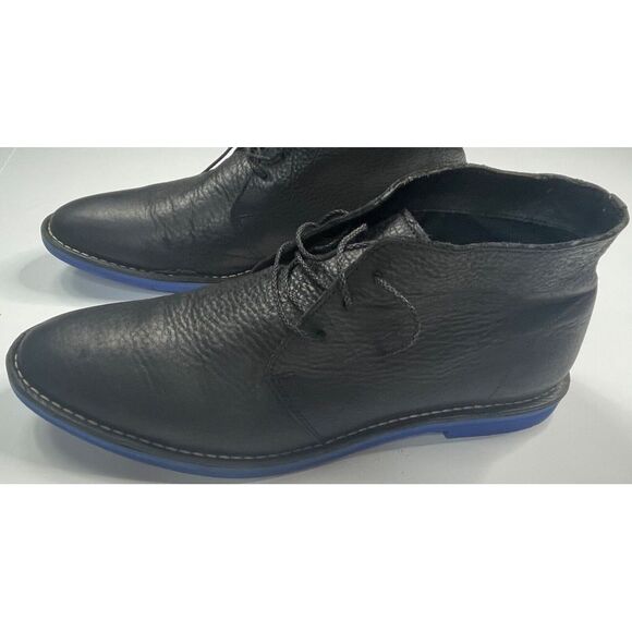 Cole Haan Paul Eva Chukka‎ II Men s Black Tumbled Blue Bottoms Size 13M